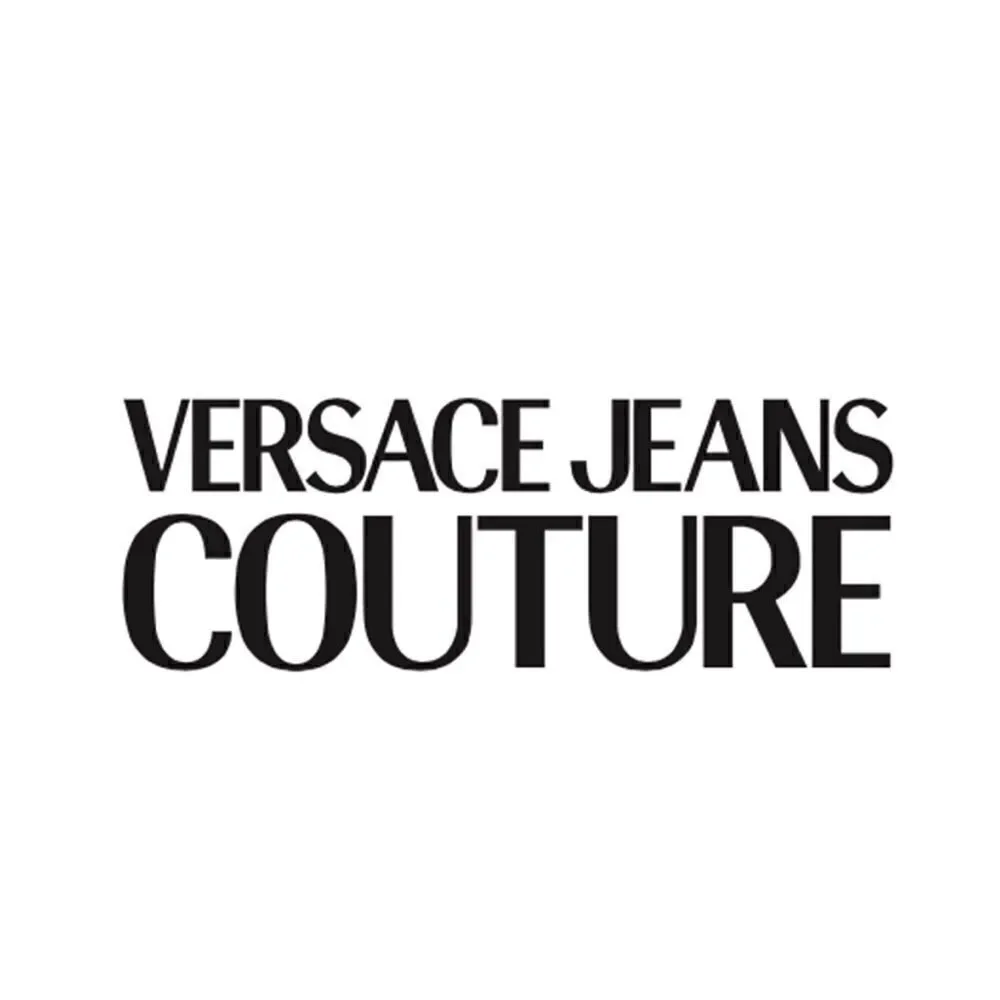 ⭕️ VERSACE JEANS Denim Shorts Logo Blue Pink
